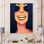 «Sensual Lips Of Glamour Woman Portrait VII», art mural sur toile Glam