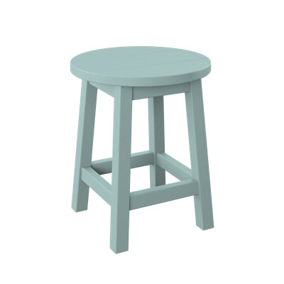  Tabouret de bar rond. Sauge