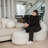  Kaylianie Upholstered Boucle Ottoman/Pouf