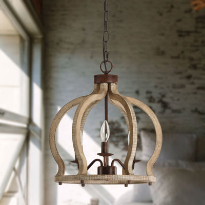 Fennell 3 - Light Dimmable Drum Chandelier