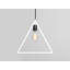 1 - Light White Geometric Pendant-40239200