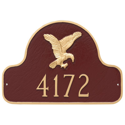 1-Line Wall Address Plaque