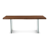 Brooks Solid Wood Double Pedestal Dining Table