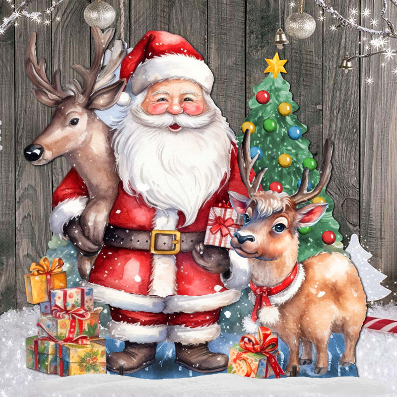 Wood Christmas Decoration