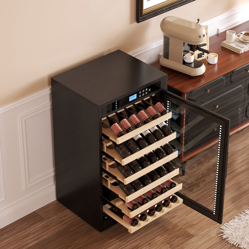 Refroidisseur à vin DEL à température constante avec écran tactile DEL