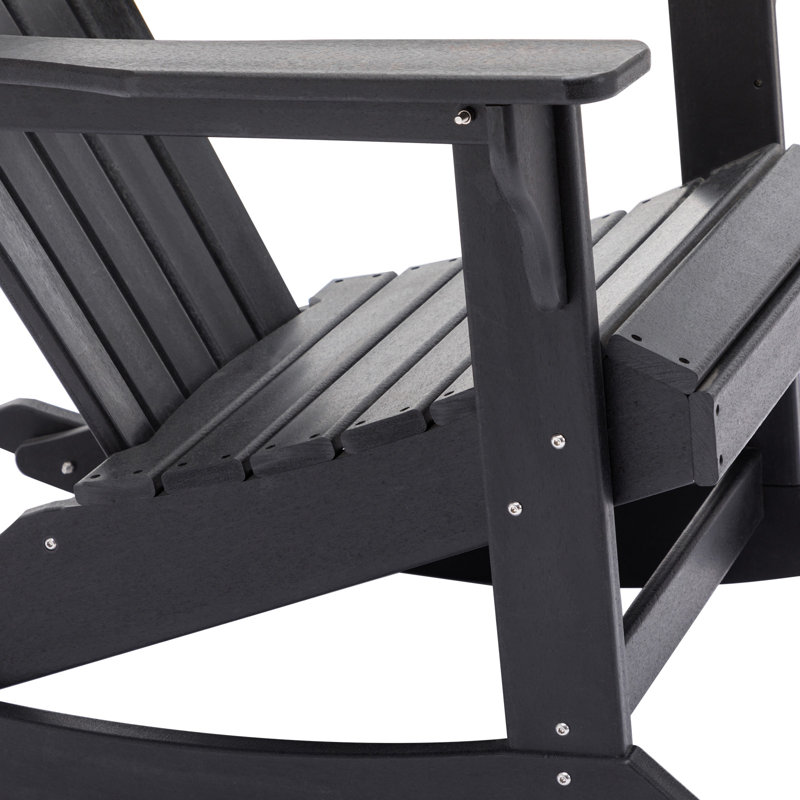 Chaise berçante d'extérieur Gerika, gris