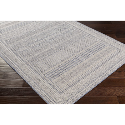Ilenne Geometric Blue Rug