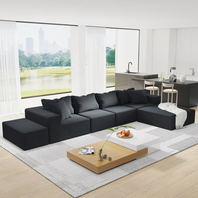 Versatile Modular Sectional Sofa Set For Living And Bedroom, Enhancing Comfort And Style