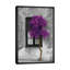 Tree In Front Of Window Purple Pop Color Pop - Print on Canvas-50004938-101412500