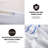Cadence 8" Medium Memory Foam Mattress-2058529494