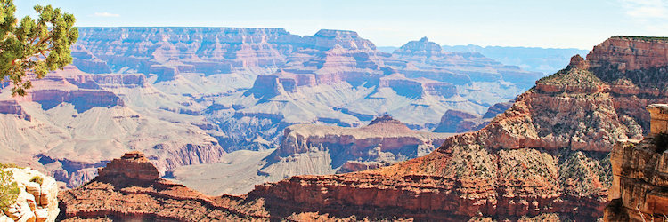 Grand Canyon Panorama II - impression, H 12 po x l 18 po x P 0,75 po