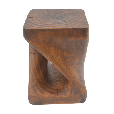 Table d'appoint sculpturale MGO avec silhouette artistique en forme de sablier, mobilier moderne intérieur / extérieur