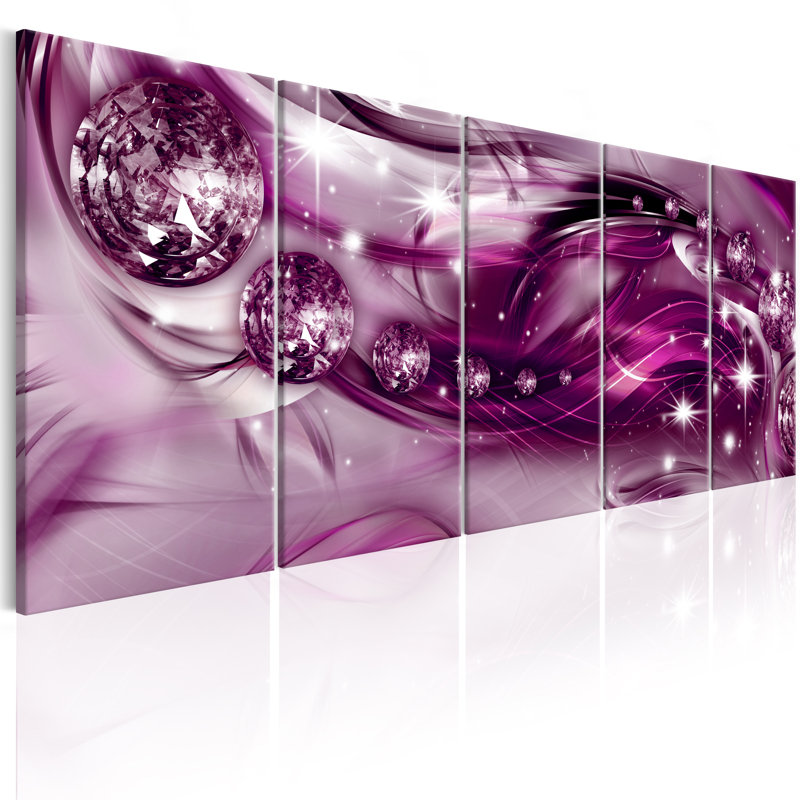 No Frame Print on Canvas, 90cm H x 225cm W