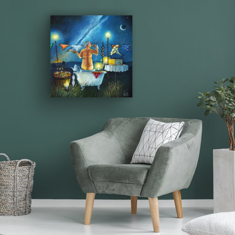 Art sur toile «Bachelor, Ronald West Sian et les étoiles», H 24 po x l 24 po