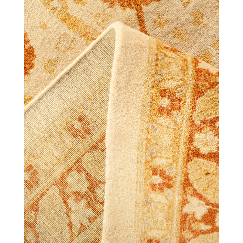 Classic One-of-a-Kind 9' 4" X 12' 2" Hand Knotted Area Rug