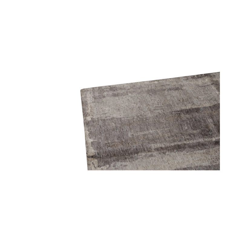 Abstract Area Rug in Copper