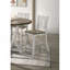 Counter Height Dining 5Pc Set Antique White Rustic Style Table Two-Tone Design 4X Chairs Dining Room Furniture
