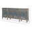 Lilac 88'' Solid Wood Sideboard