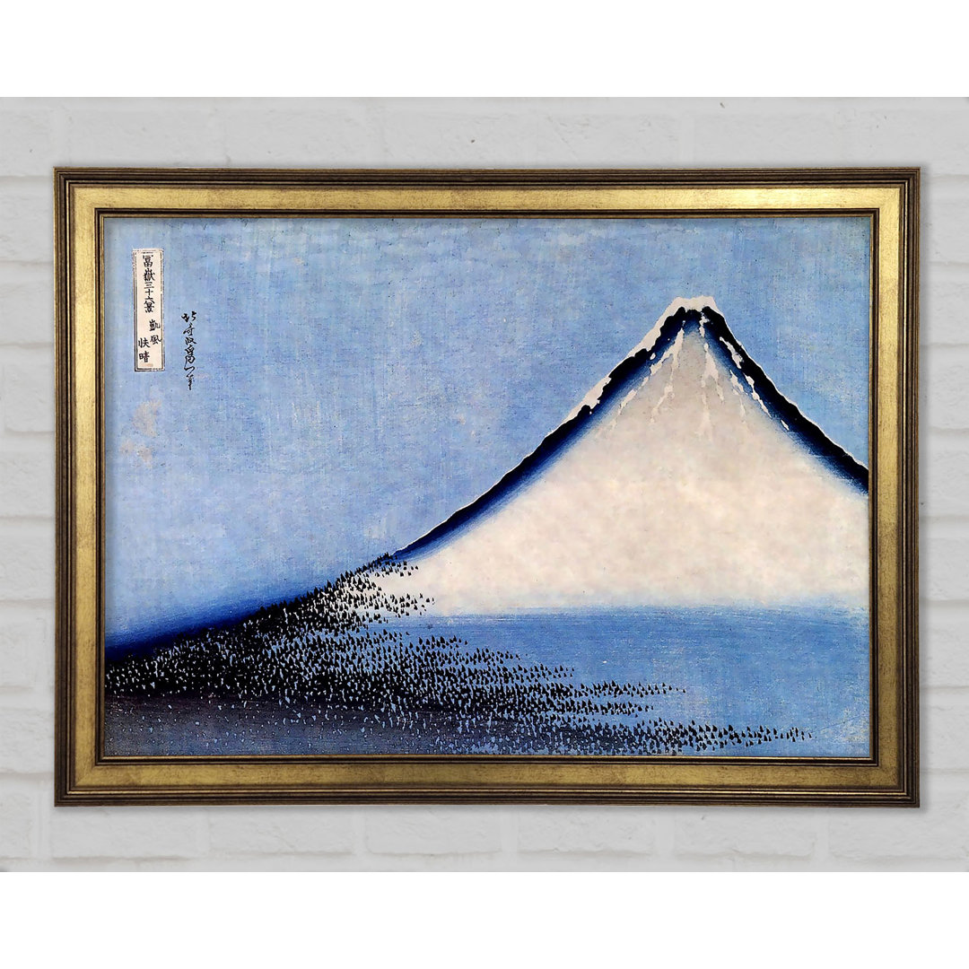 BGUC6383 von Hokusai - Einzelner Bilderrahmen Kunstdrucke