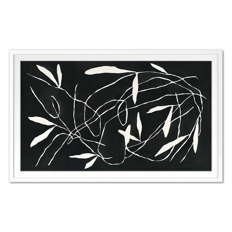 Tumbling Vine Print by Roebuck, Kate, White Single Picture Framed, 26'' H x 42'' W
