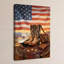 Décoration murale 24 x 36 pouces Western Cowboy
