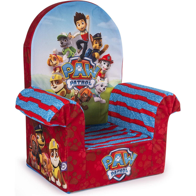 Kids 6'' Foam Chair Chair and Ottoman