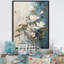 Fleurs de magnolias bleues et blanches Bloom III sur toile-1836200767-1623763124