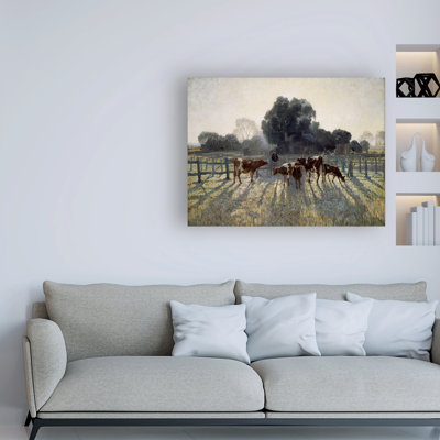 Spring Frost by Elioth Gruner - Wrapped Canvas Painting