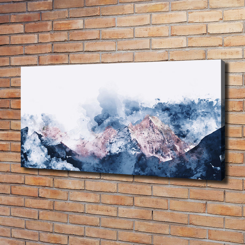Mountain Range - Wrapped Canvas Print