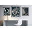 Navy Botanical 1 Print by Alicia Bock-323534401-323534414