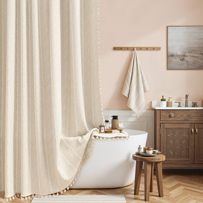 Ensemble de rideau de douche Boho Farmhouse
