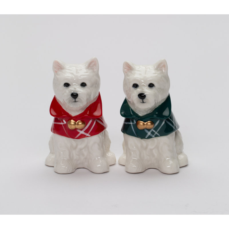 Noël Westie sel et poivre