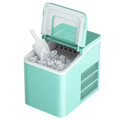 ZONSE 26 Lb. Daily Production Bullet Clear Ice Freestanding Ice Maker