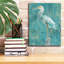 «Coastal Egret II Dark» par Sue Schlabach, estampe numérique sur toile-1533932782