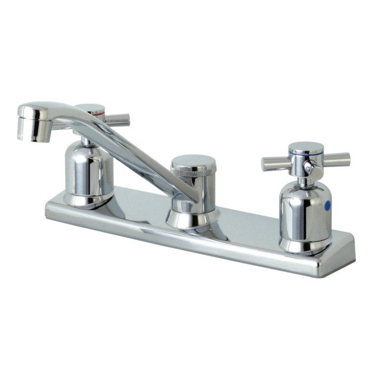 Kingston Brass Concord Two-Handle 8" Centerset Kitchen Faucet