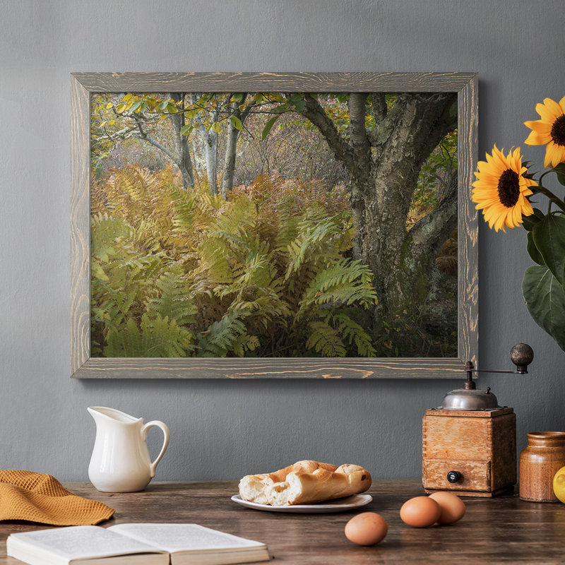 Fougères d'automne, Gris, H 26 po x l 38 po x P 1,5 po