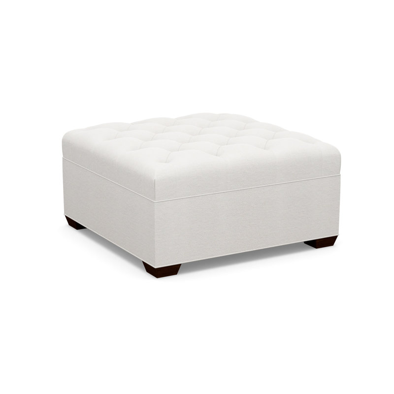 Square Ottoman, Walnut, 9637-86