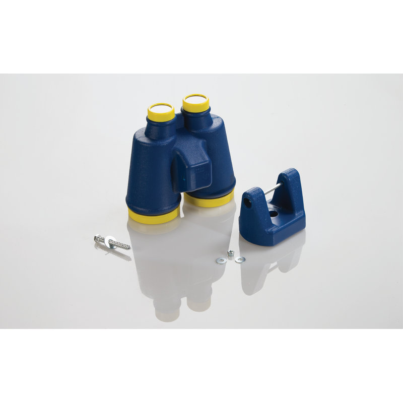 Plastic Playset Binoculars, Blue