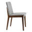 Chaise parsons rembourrée en lin Barriento-20575663