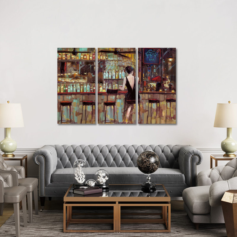 " Elegant In Black " by Ruane Manning 3 - Pieces