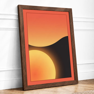 Glowing Sphere Minimalist - Print