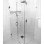 Illume 48 in. x 47.5 in. x 78 in. 90-degree Fully Frameless Wall Hinged Glass Shower Enclosure-98508986