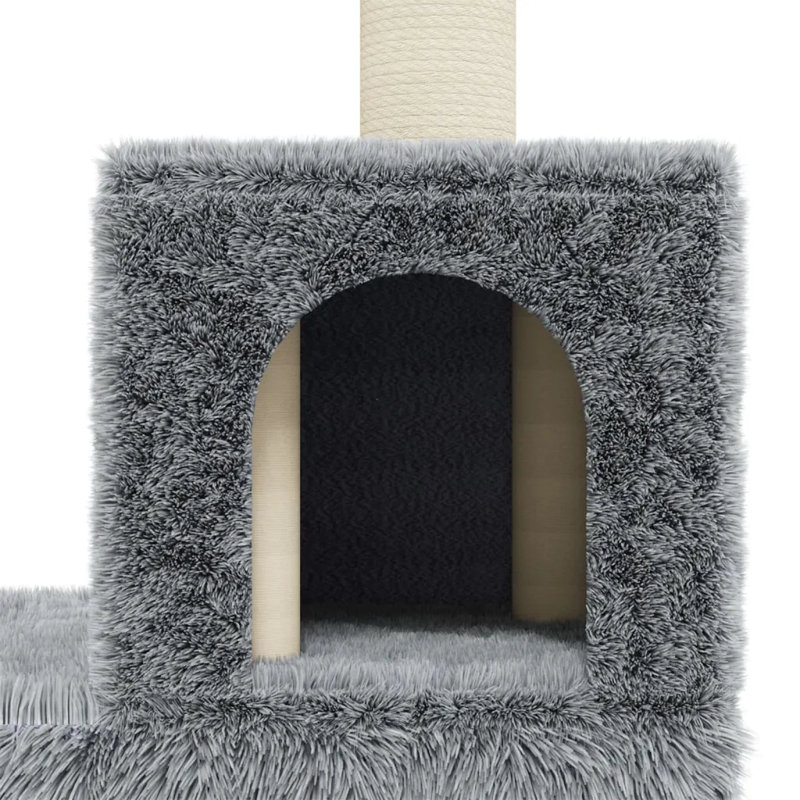 Senita 188cm H Cat Tree, Light Grey