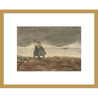«Danger» par Winslow Homer, impression giclée sur cadre