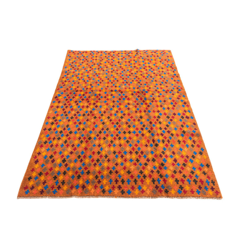 Tapis orange Nunez