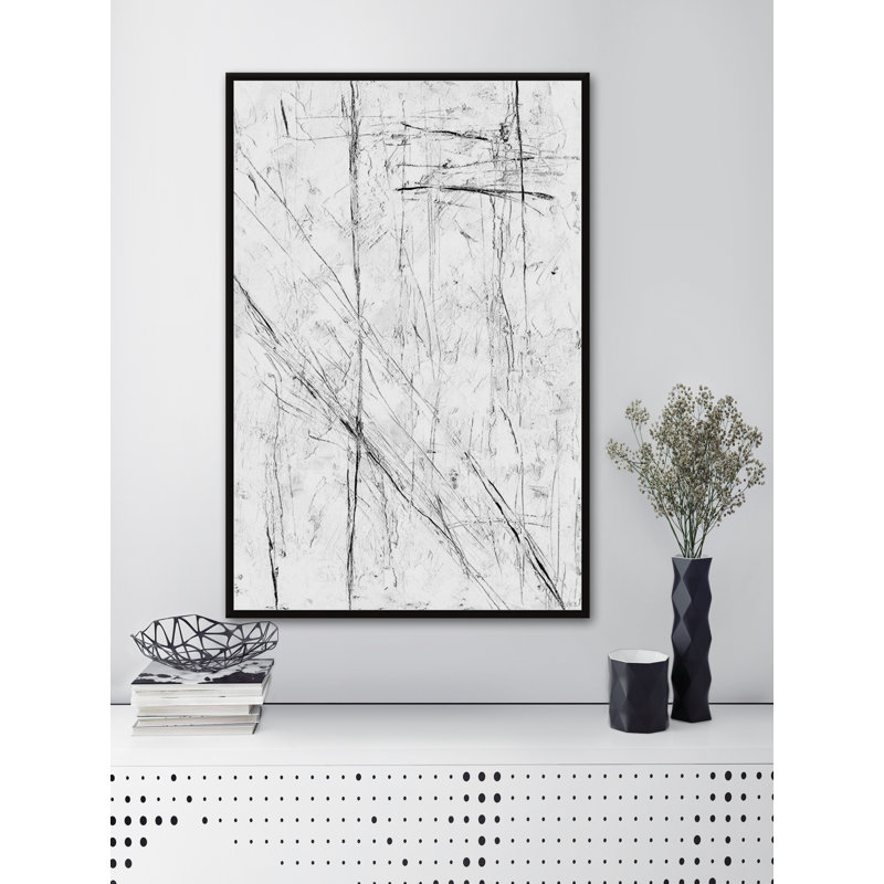Irresistible Desire by Parvez Taj - Floater Frame Painting on Canvas, 45cm H x 30cm W