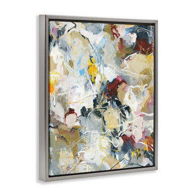 Energetic Frequency Abstract Floating Frame, design by Design Fabrikken