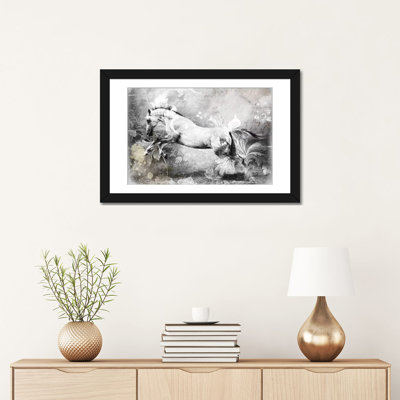 «White Horse», impression sur toile
