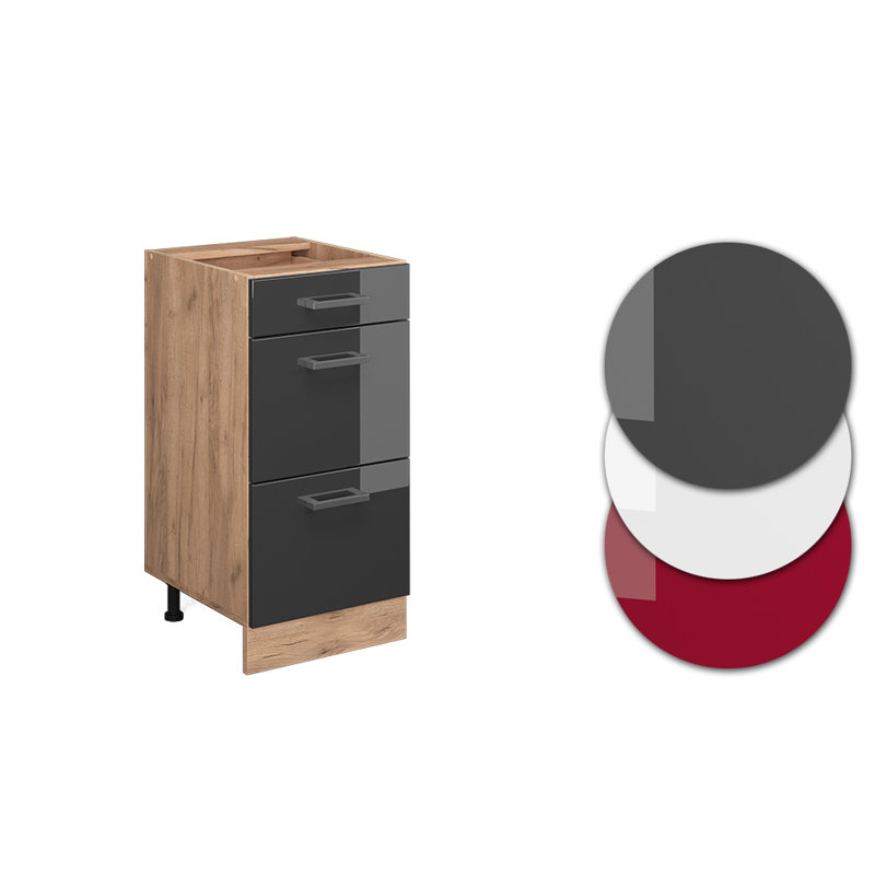 Lachon Module 258 + front Sonoma (31), Brown/Dark Grey