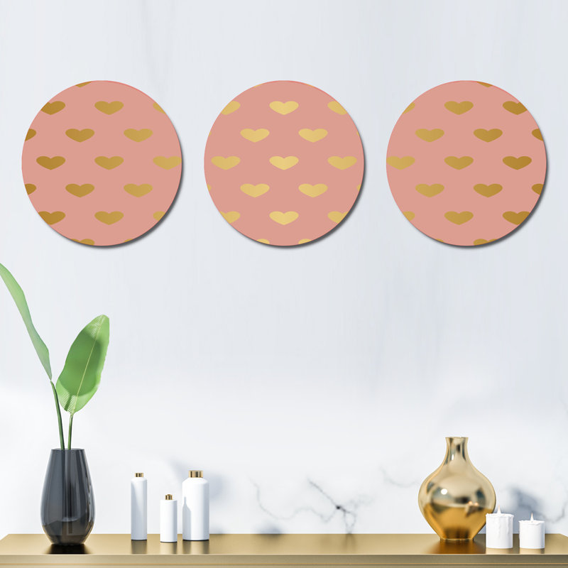 Abstract Wall Decor on Metal